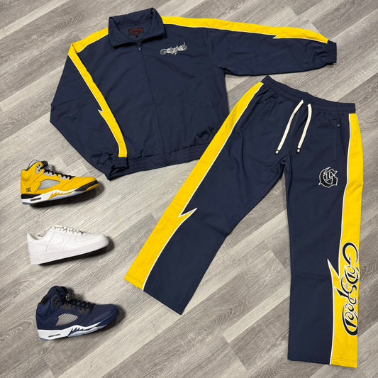 Godspeed GT Tracksuit (Navy/Yellow)