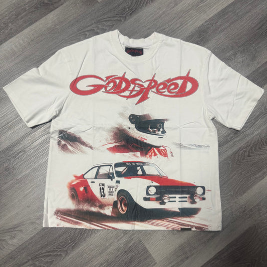 Godspeed Abu Dhabi Desert Challenge Tee (White)