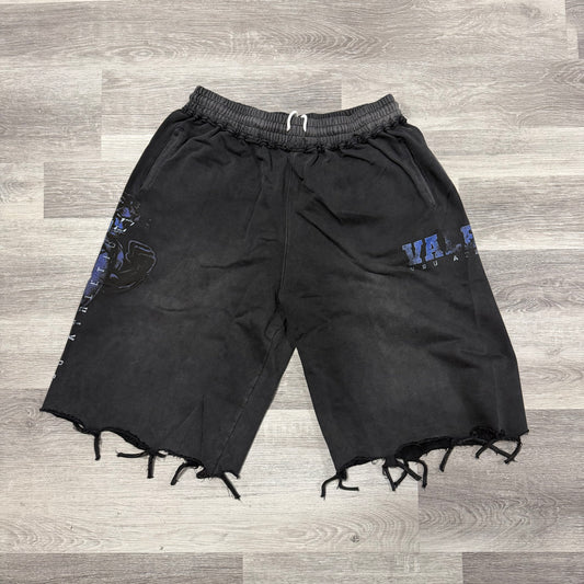 Valley VSU 3/4 Sweat Shorts (Black/Blue)