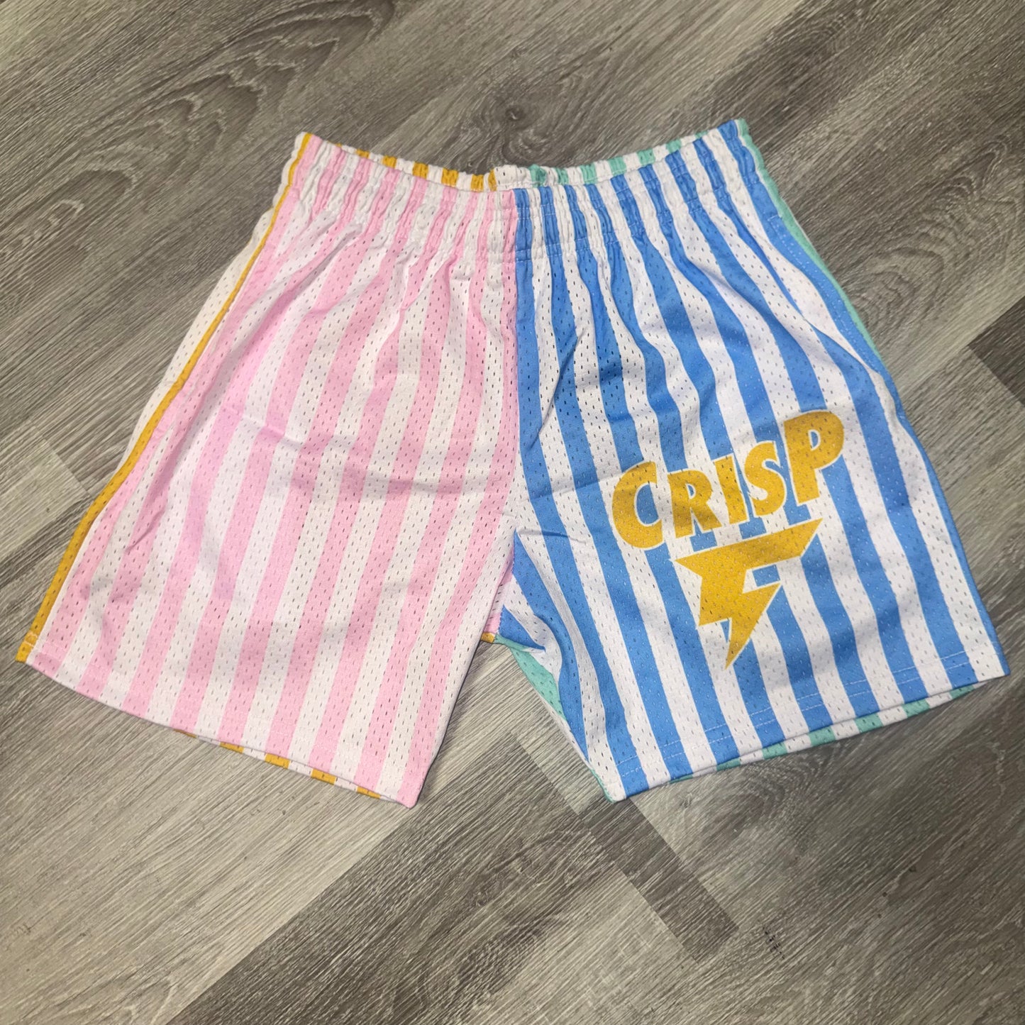 Crispy NYC Summertime Logo Mesh Shorts