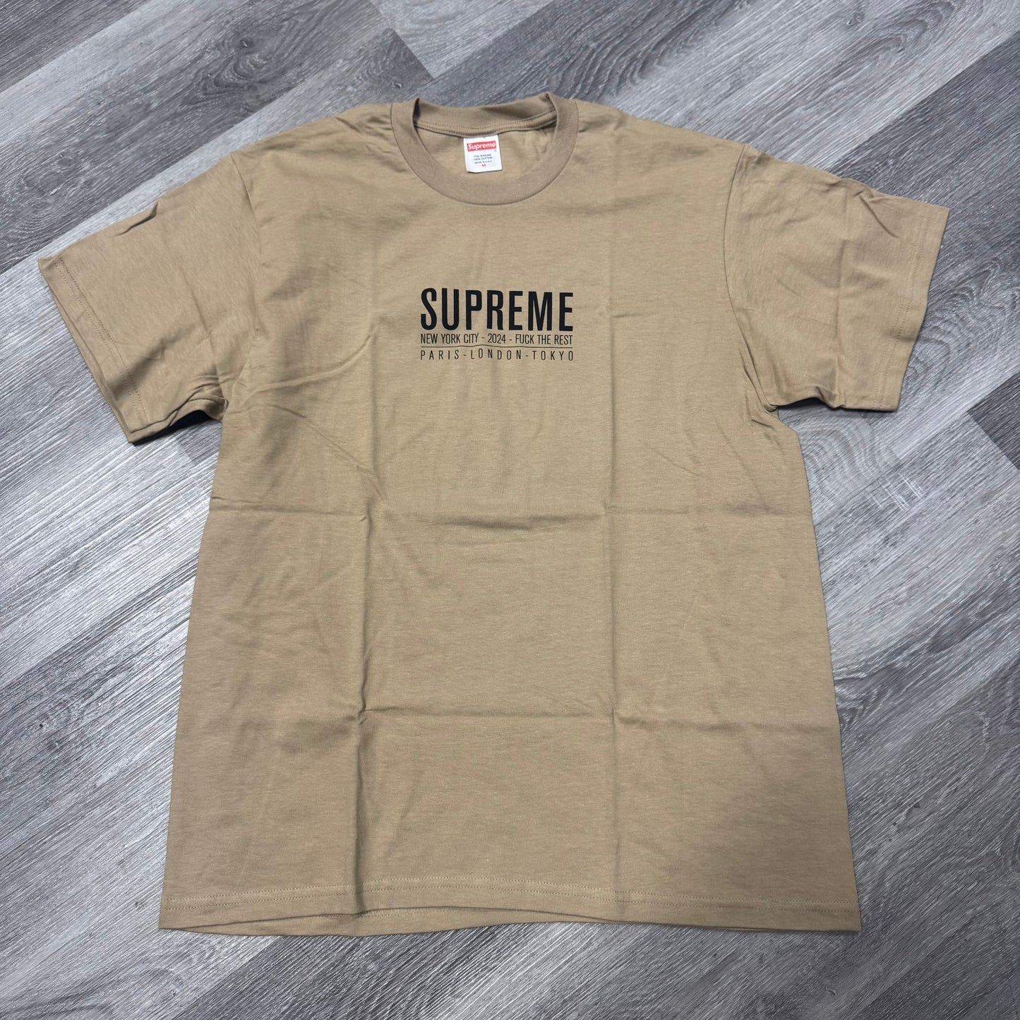 Supreme Paris Tee (Khaki)
