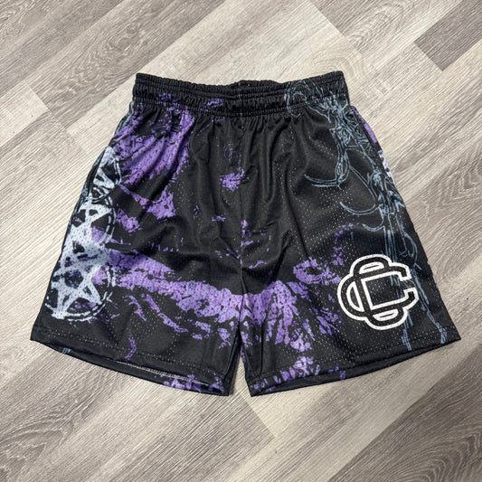 Corrupted Creative Anarchy Mesh Shorts