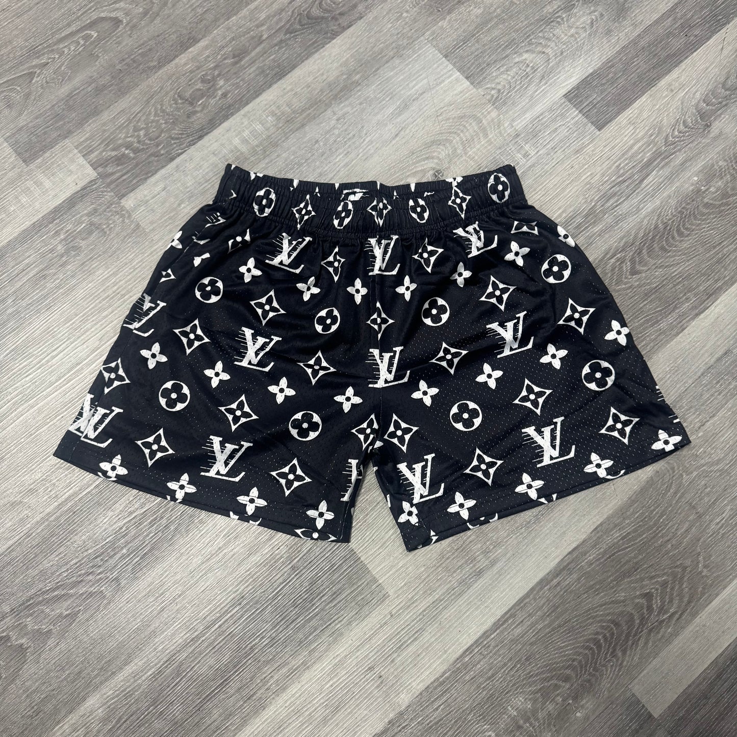 Summer Mesh Shorts (Black LV)