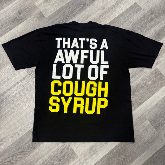 Thats a Awful Lot Of Cough Syrup Waffle House Logo Tee