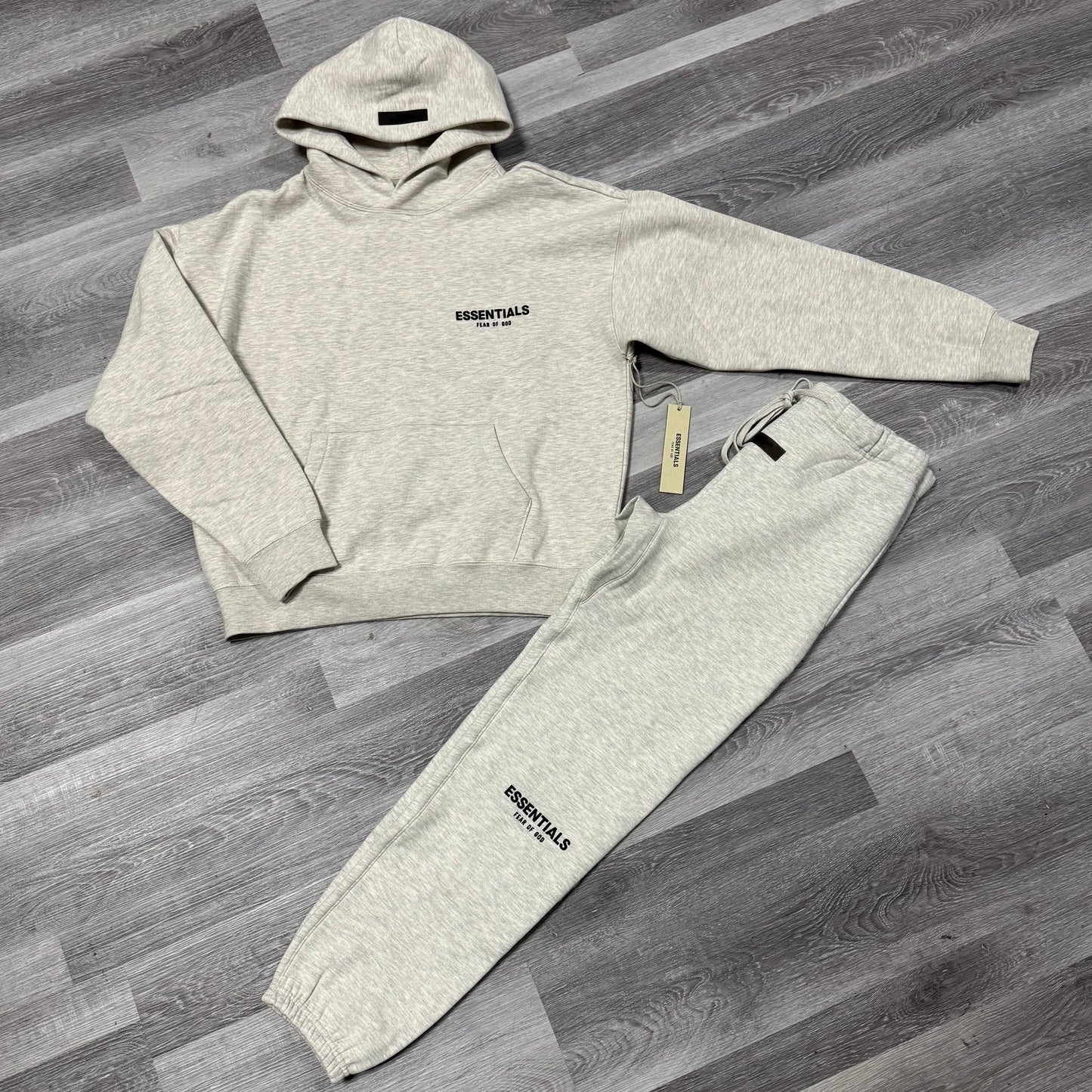 Essentials Sweatsuit (Light Oatmeal)