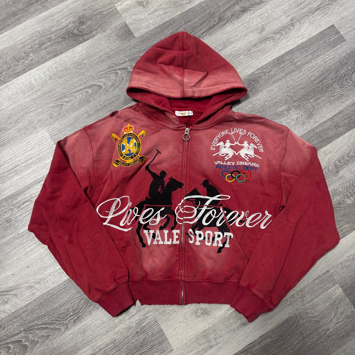 Valley Rockefeller Zip Up Hoodie