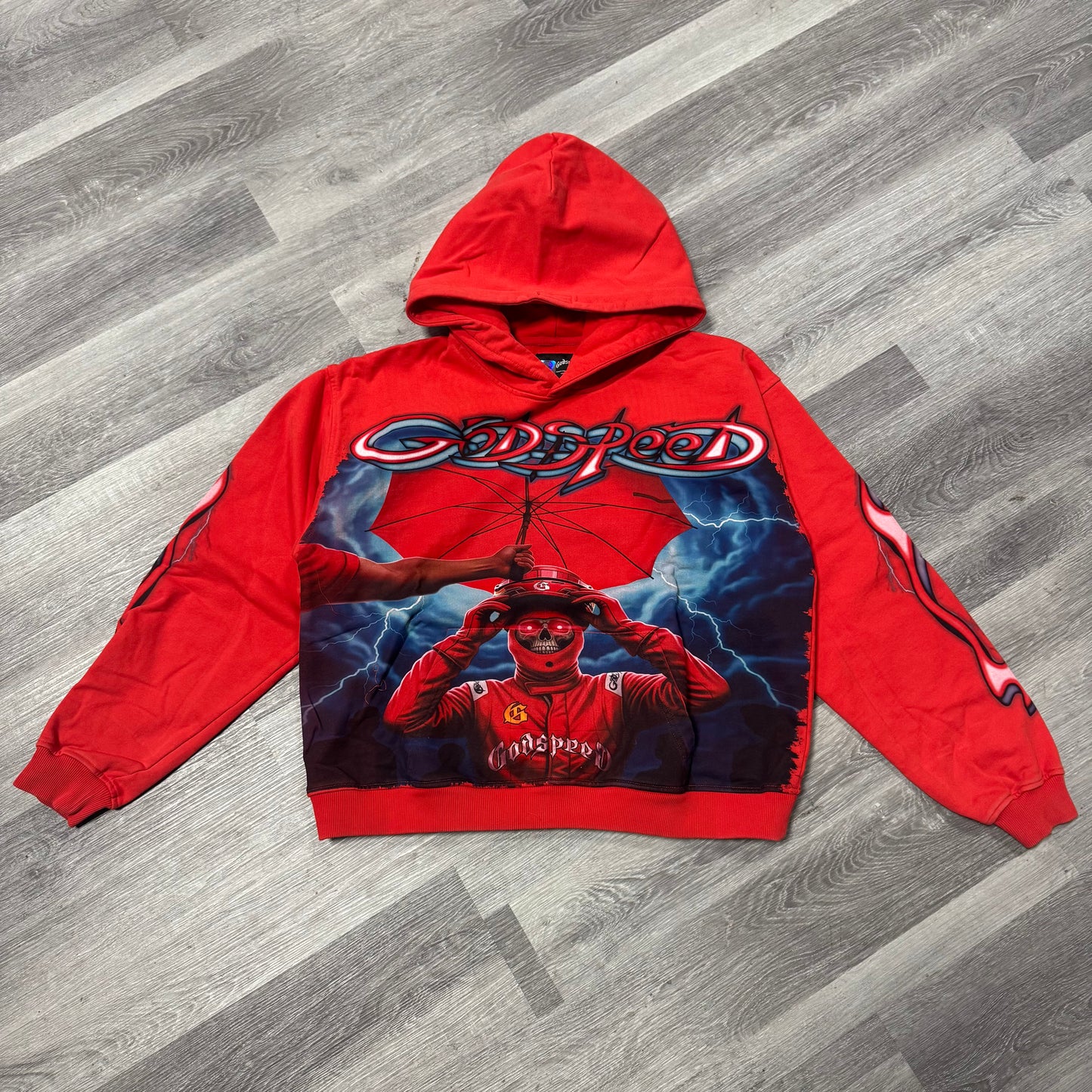 Godspeed Supreme Reign Hoodie (Red)