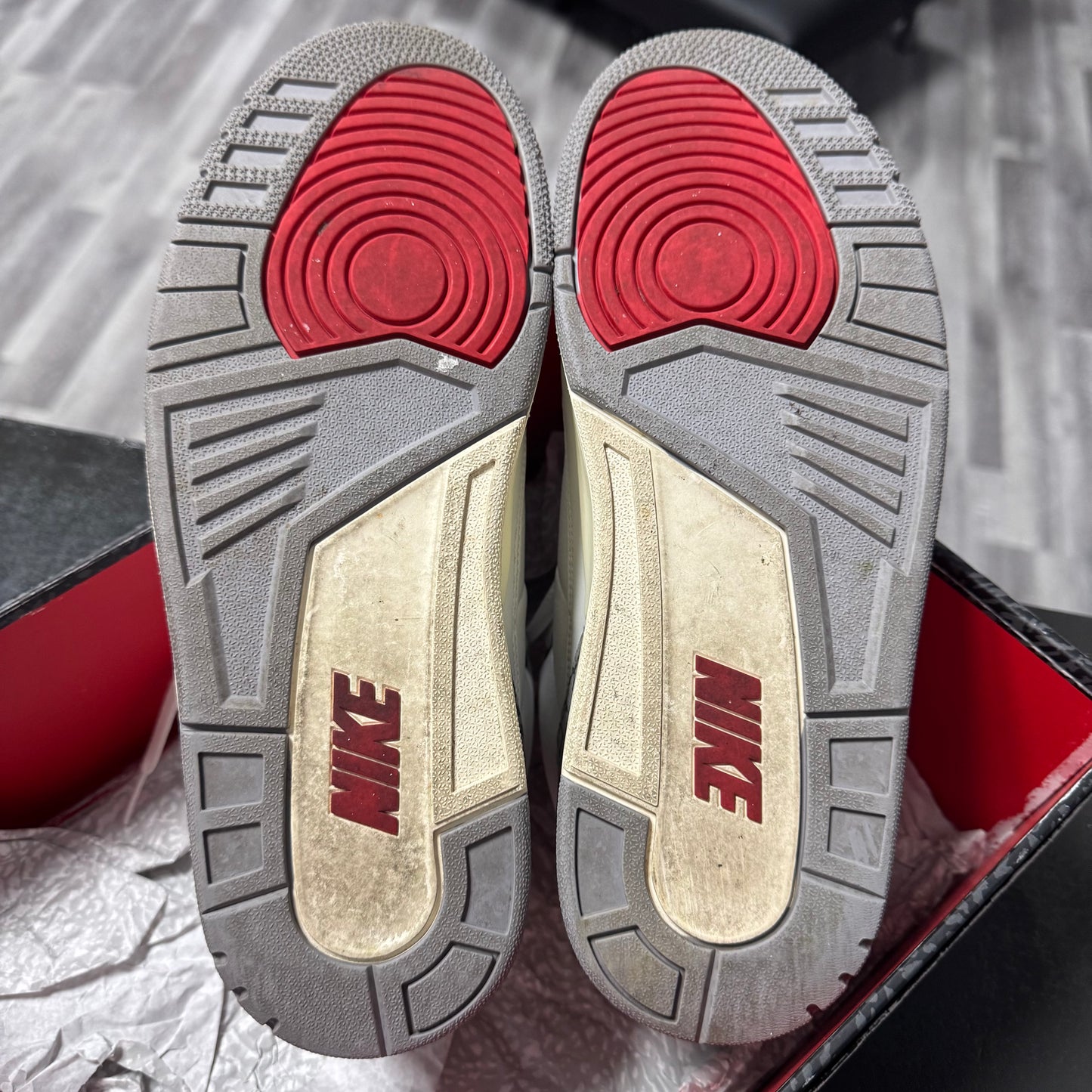 Jordan 3 Reimagined White Cement / Preowned