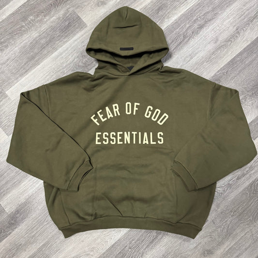 Essentials Fear Of God Hoodie (Military)