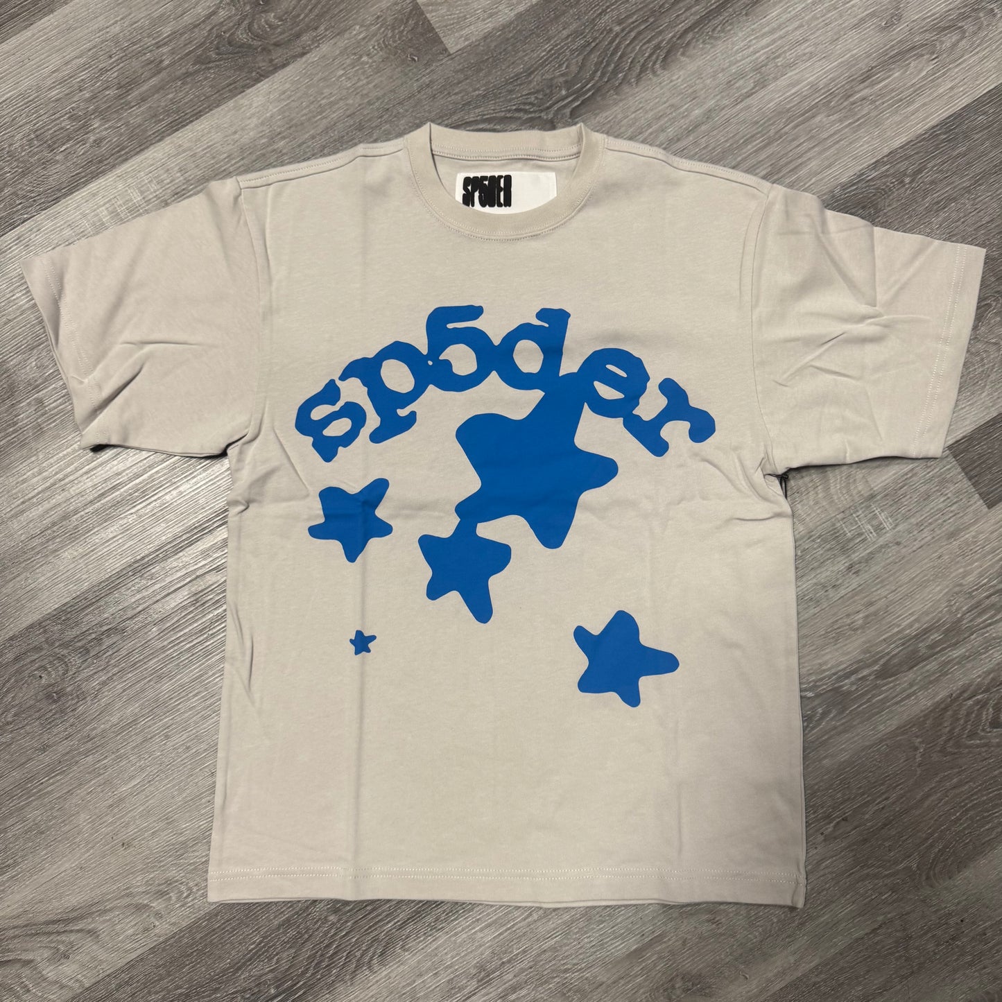Sp5der Beluga Tee (Grey/Blue)