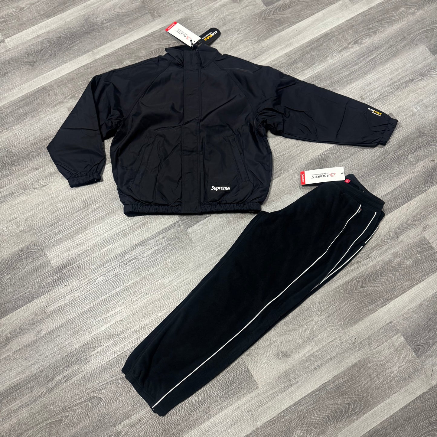 Supreme Polartec Tracksuit (Black)