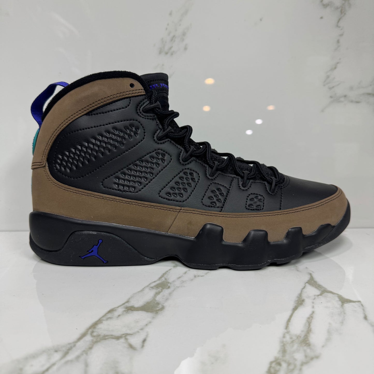Jordan 9 Light Olive Concord / Brand New