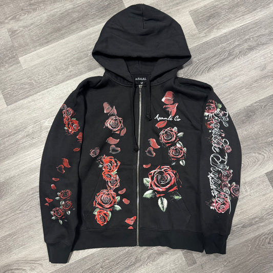 Asaali Shordie Shordie Love Lost Zip Up Hoodie