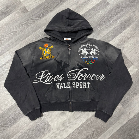 Valley Blackrock Zip Up Hoodie