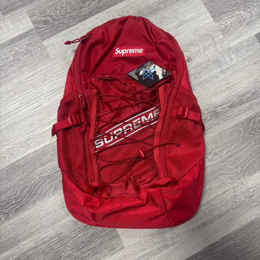 Supreme 3D Logo Backpack (Red)