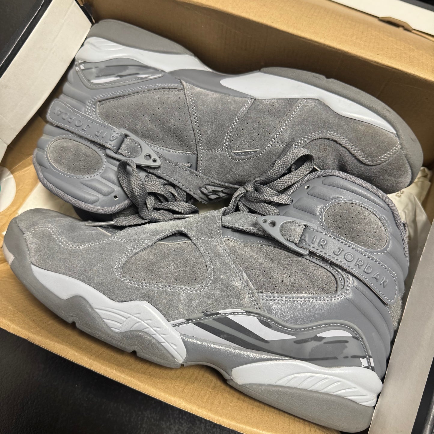 Jordan 8 Cool Grey / Preowned