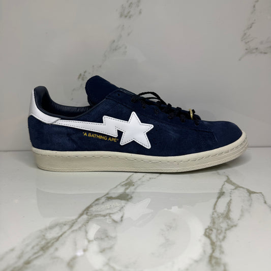 Adidas Campus 80s Bape Collegiate Navy / Brand New