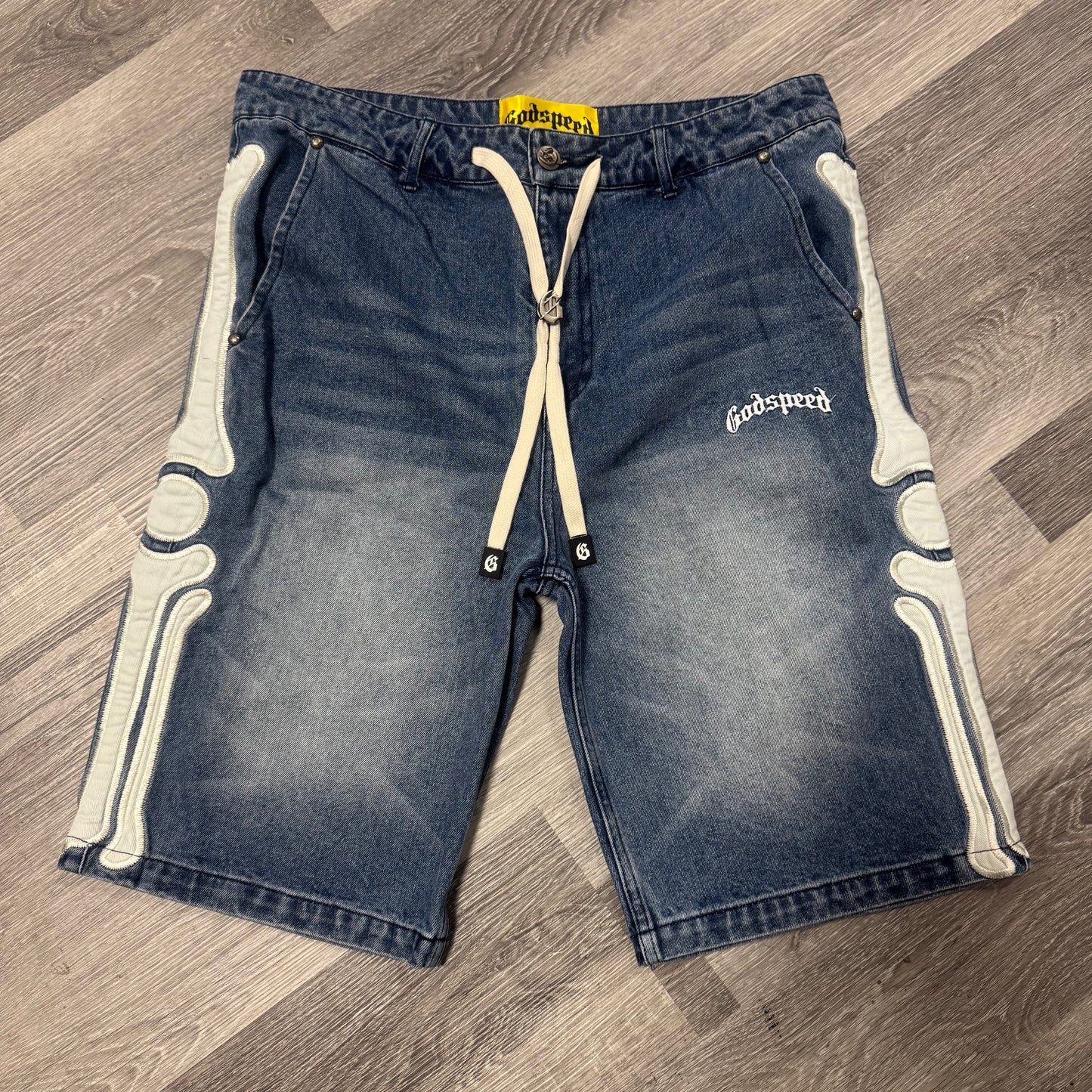 Godspeed Femur Denim Shorts (Blue)