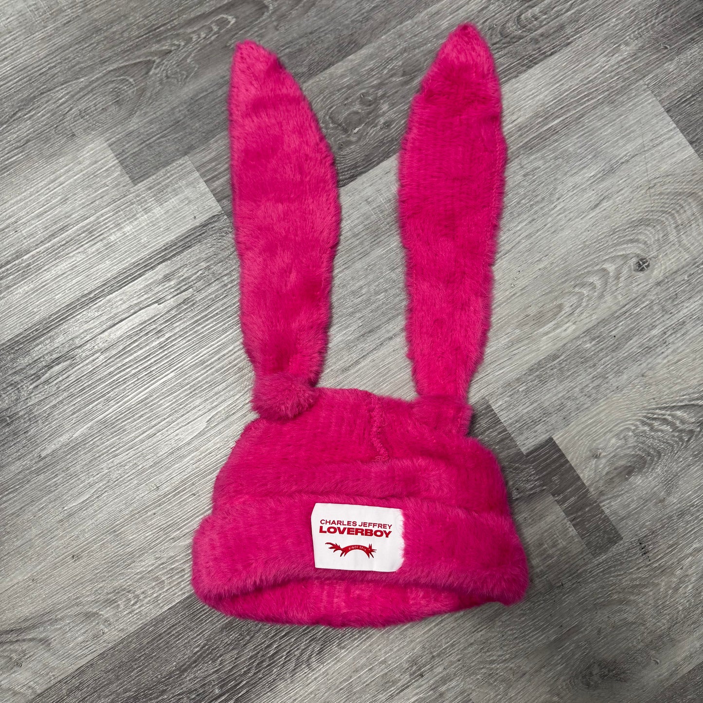 Charles Jeffery Loverboy Fluffy Rabbit Beanie
