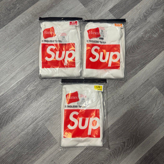 Supreme Hanes Tank Top (3 Pack)