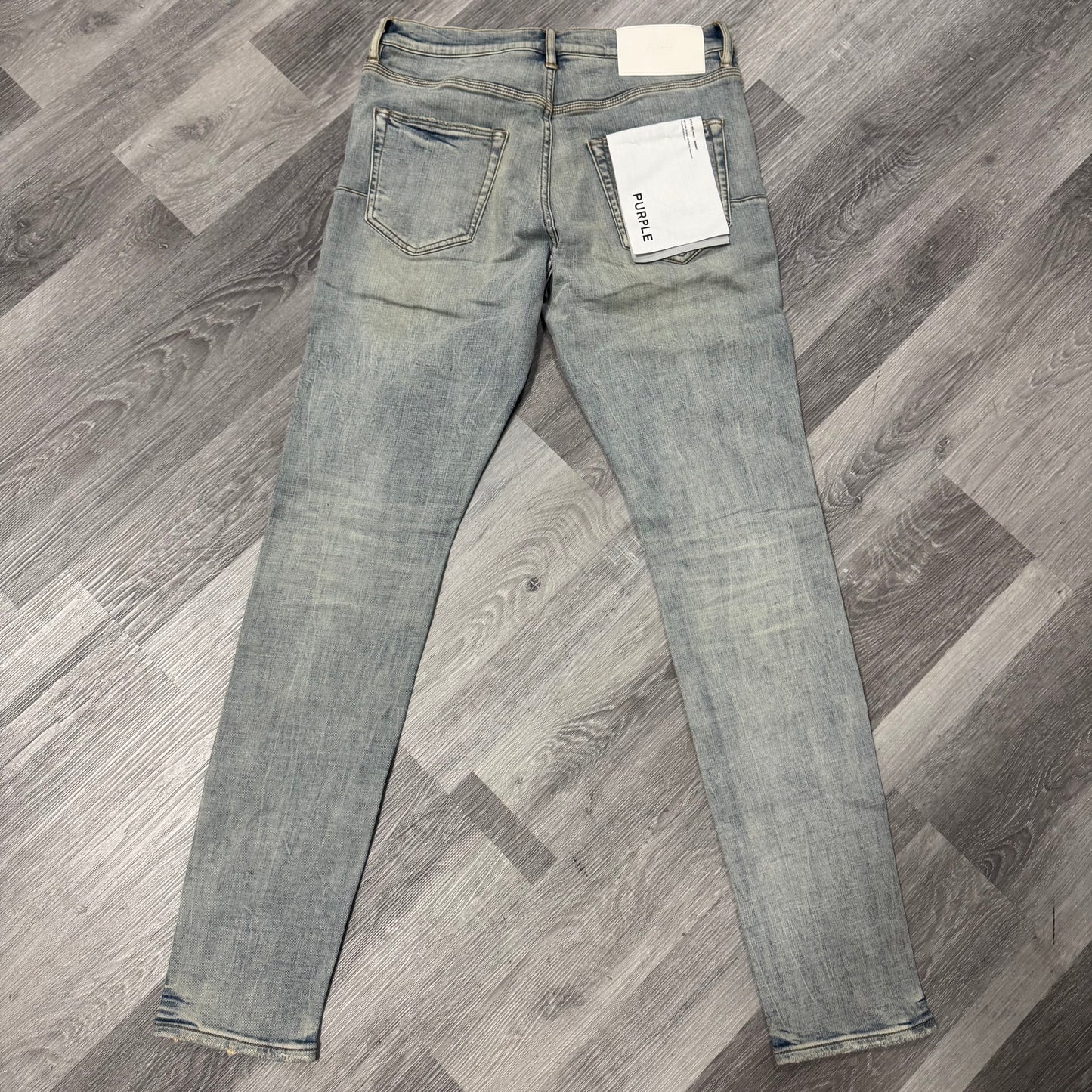 Purple Brand Fade Down Skinny Denim Jeans