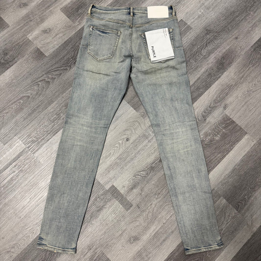 Purple Brand Fade Down Skinny Denim Jeans