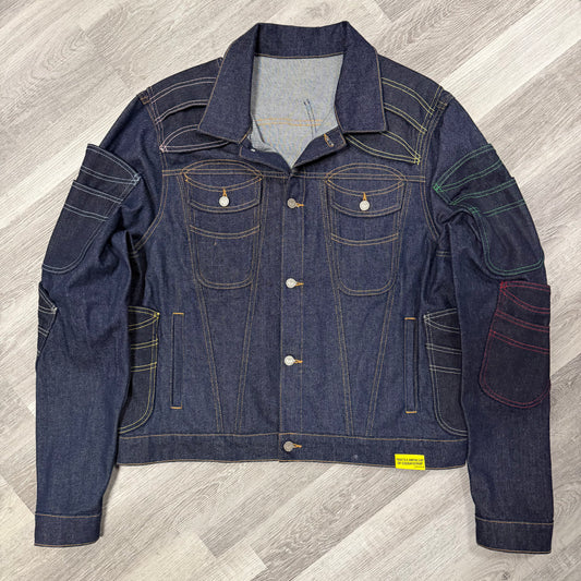 That’s a Awful Lot Of Cough Syrup Double Cup Denim Button Up Jacket