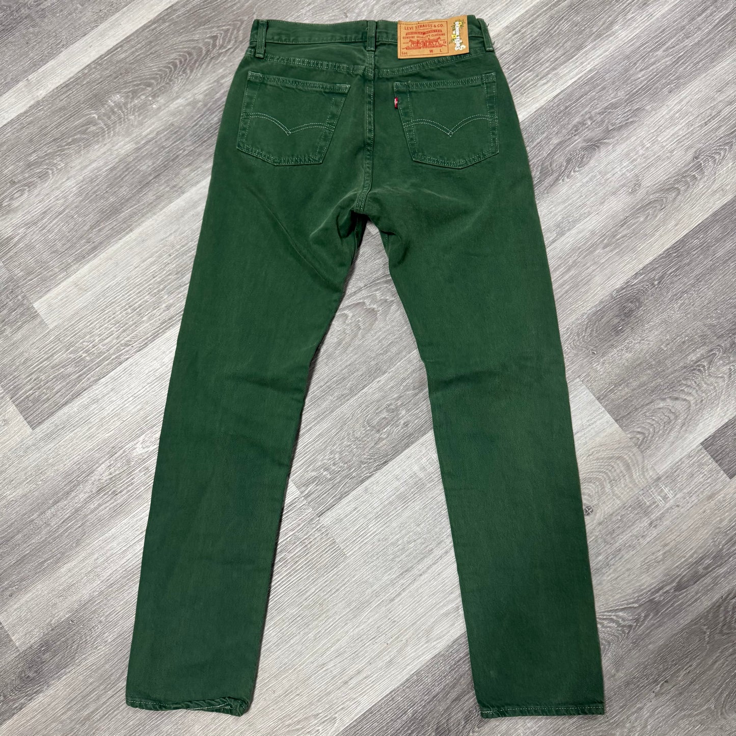Denim Tears ADG 501 Vintage Green Denim Jeans