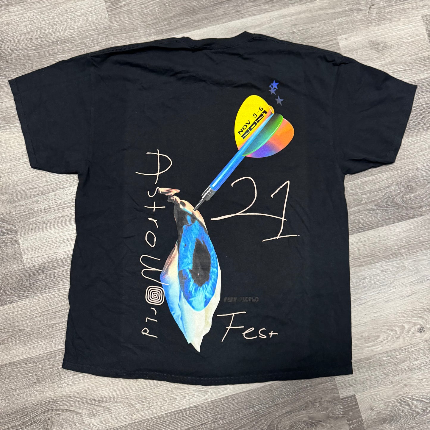 Travis Scott Astroworld Dart Tee (Black)