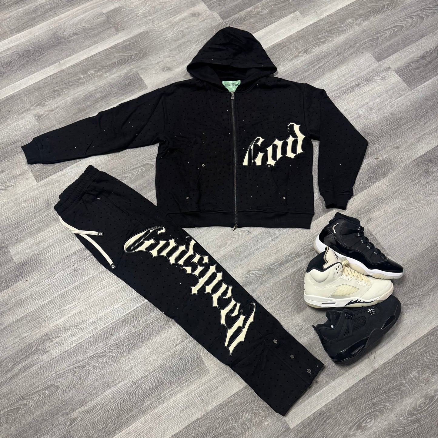 Godspeed Sweatsuit (Black VVS)