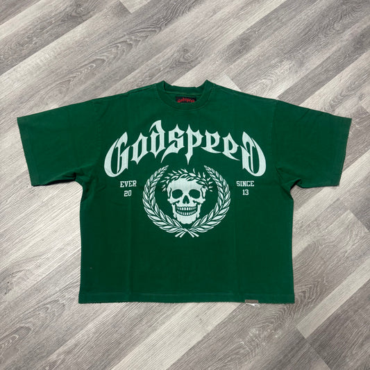 Godspeed Crest Tee (Green)