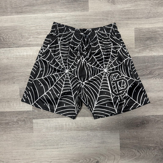 Crispy NYC Spiderweb Mesh Short (Black/White)