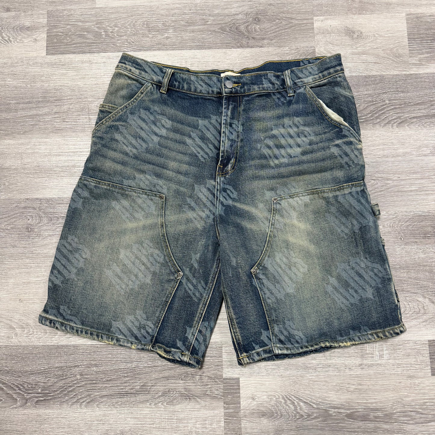 That’s A Awful Lot Of Cough Syrup Blue Denim Shorts