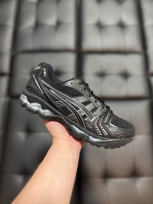Asics Gel-Kayano 14 Black Pure Silver / Brand New