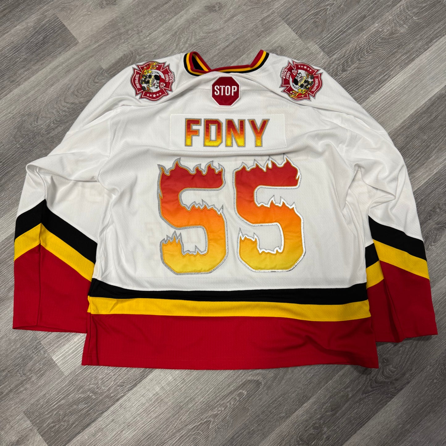 Supreme FDNY Hockey Jersey (White)