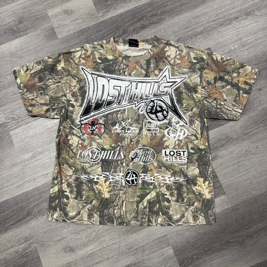 Lost Hills Multiple Graphic Camo Tee