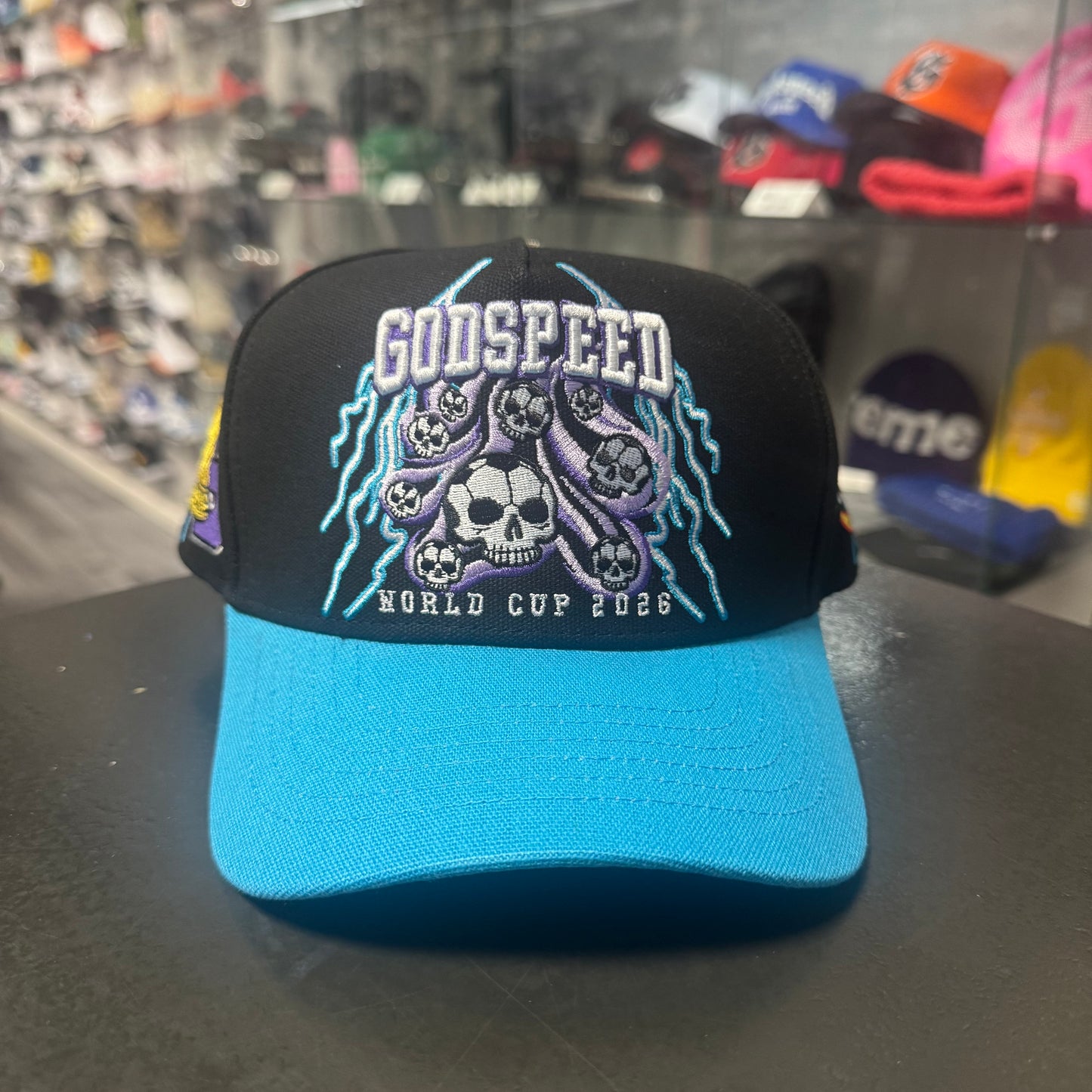 Godspeed Voltage Hat (Black/Aqua)