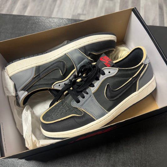 Jordan 1 Low EX Black Smoke Grey
