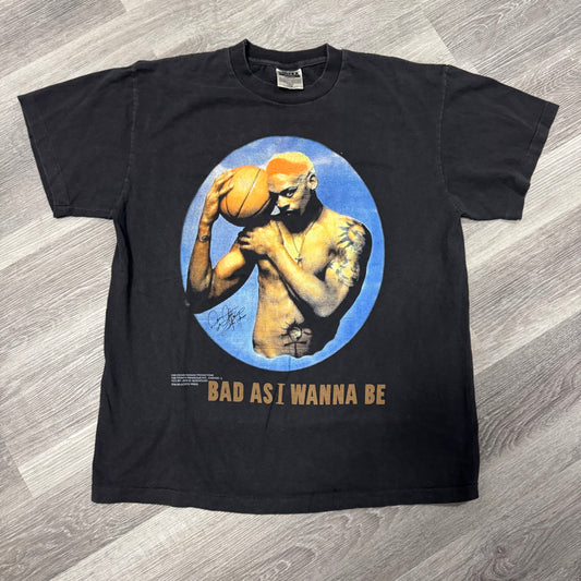 Dennis Rodman Bad As I Wanna Be Graphic Tee