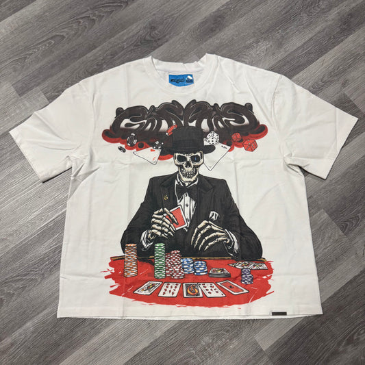 Godspeed High Stakes Tee (White)
