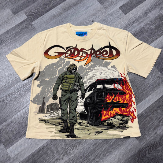 Godspeed Khaos Tee (Bone)
