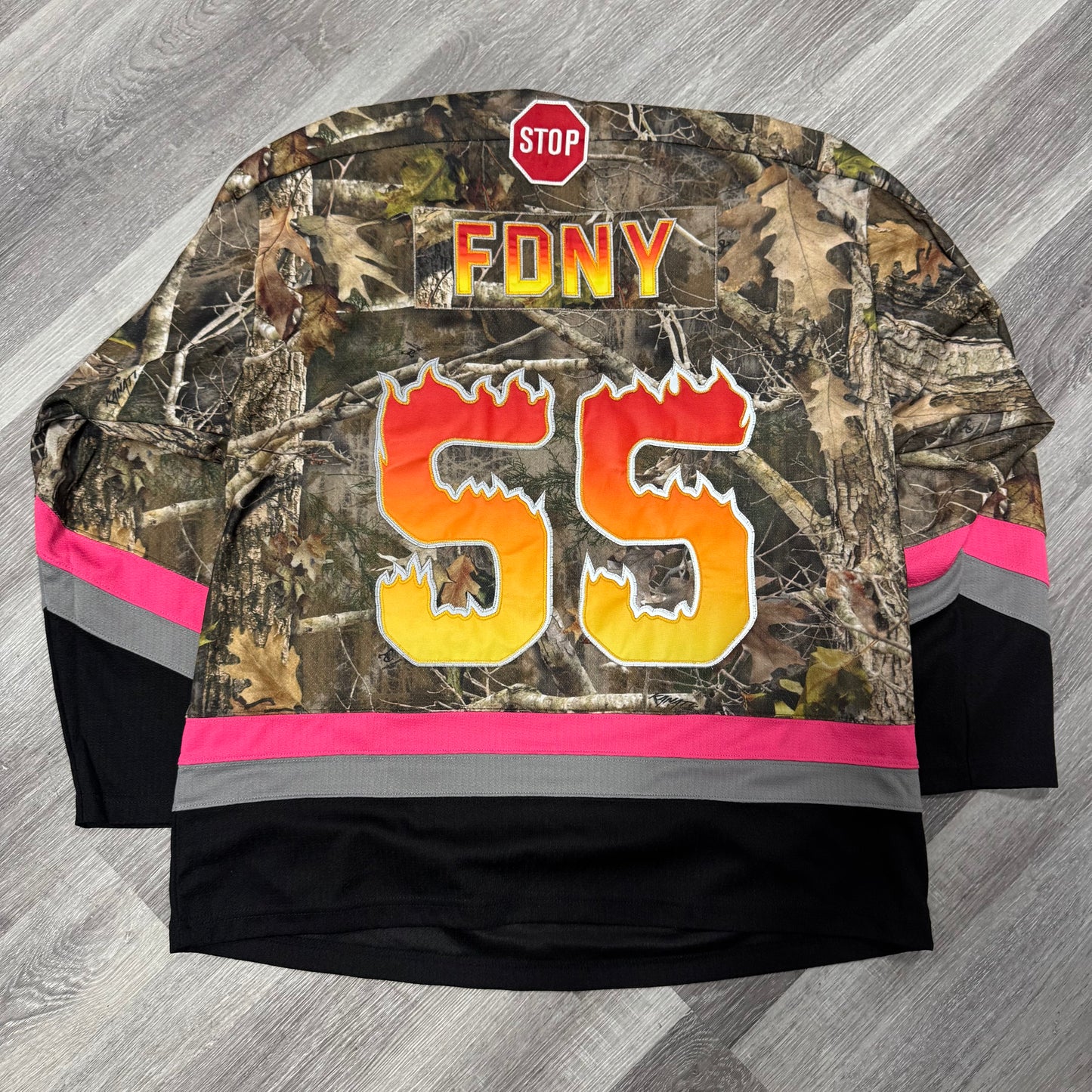 Supreme FDNY Hockey Jersey (TrueTimber Kanati Camo)