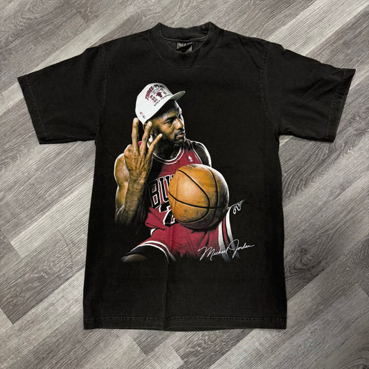 Michael Jordan 1st 3 Peat Graphic Tee
