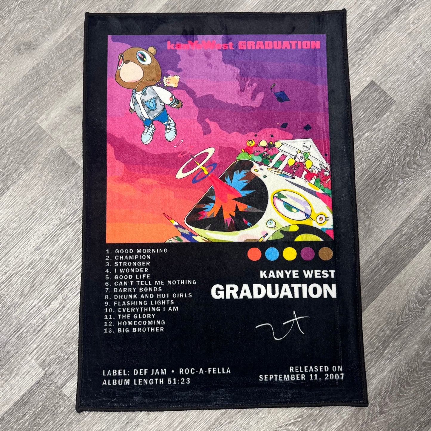 Graduation Album Rug