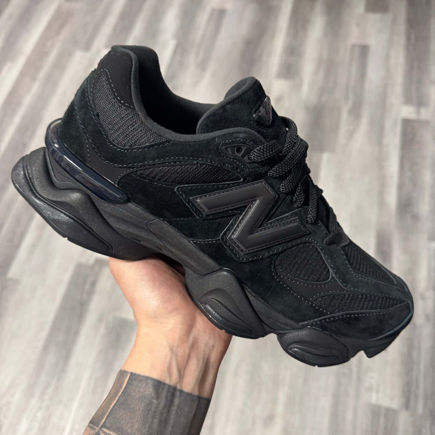 New Balance 9060 Triple Black / Brand New