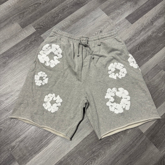 Denim Tears Cotton Wreath Shorts (Grey)