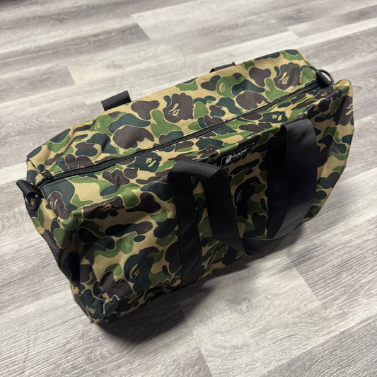 Bape Camo Green Mini Duffle Bag