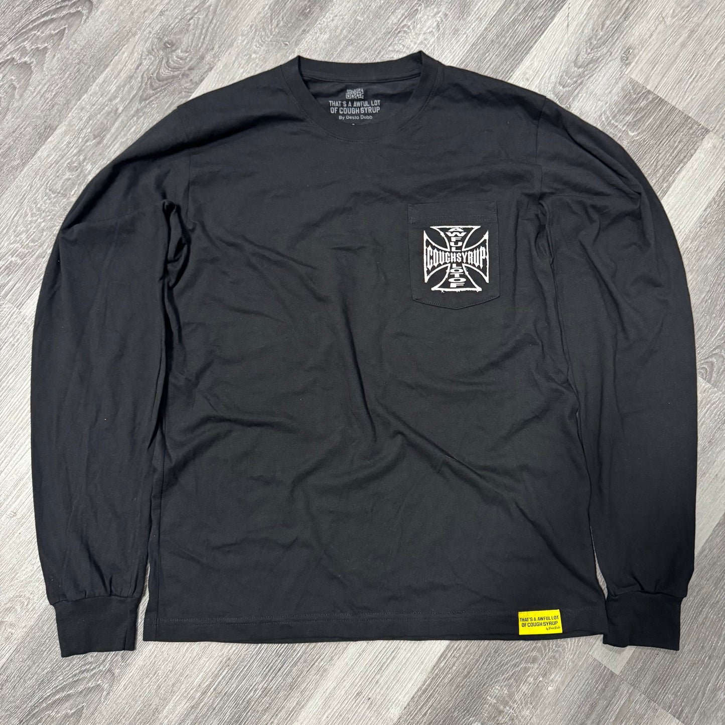 Thats a Awful Lot Of Cough Syrup X West Coast Choppers Longsleeve Tee