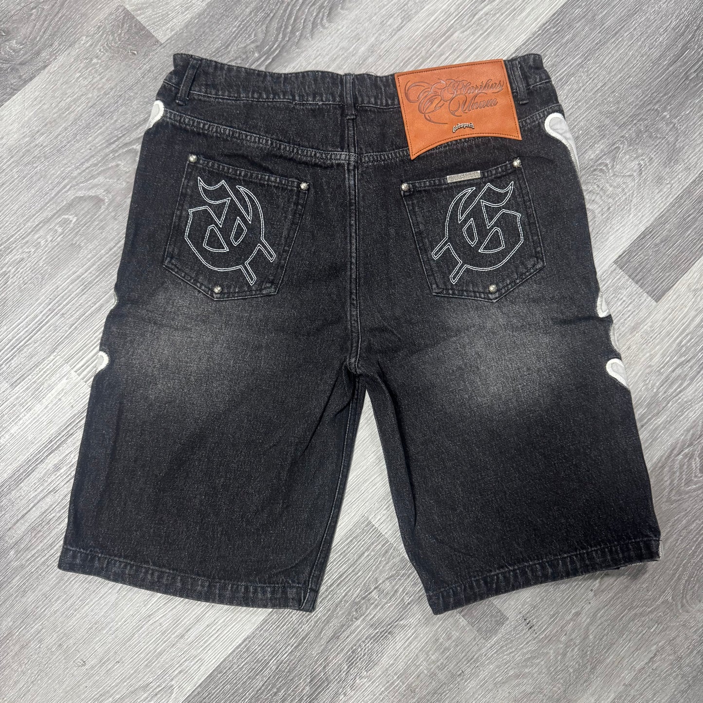 Godspeed Femur Denim Shorts (Black)