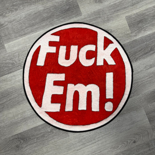 Fuck Em Rug (Red)